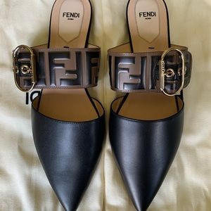 Authentic Fendi Sabots